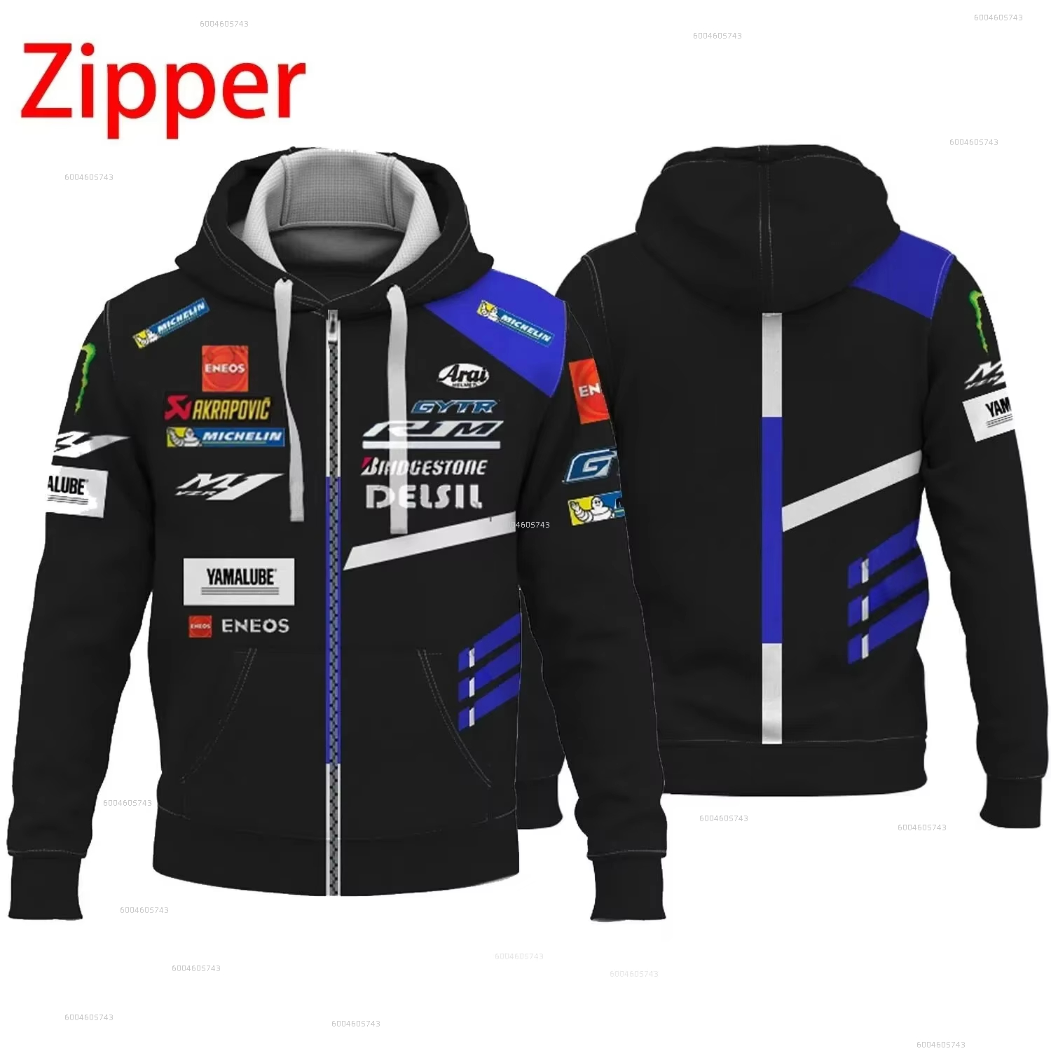 Motorcycle Gear Full Suit - Yamaha M1 Racepak Heren 3D Geprinte