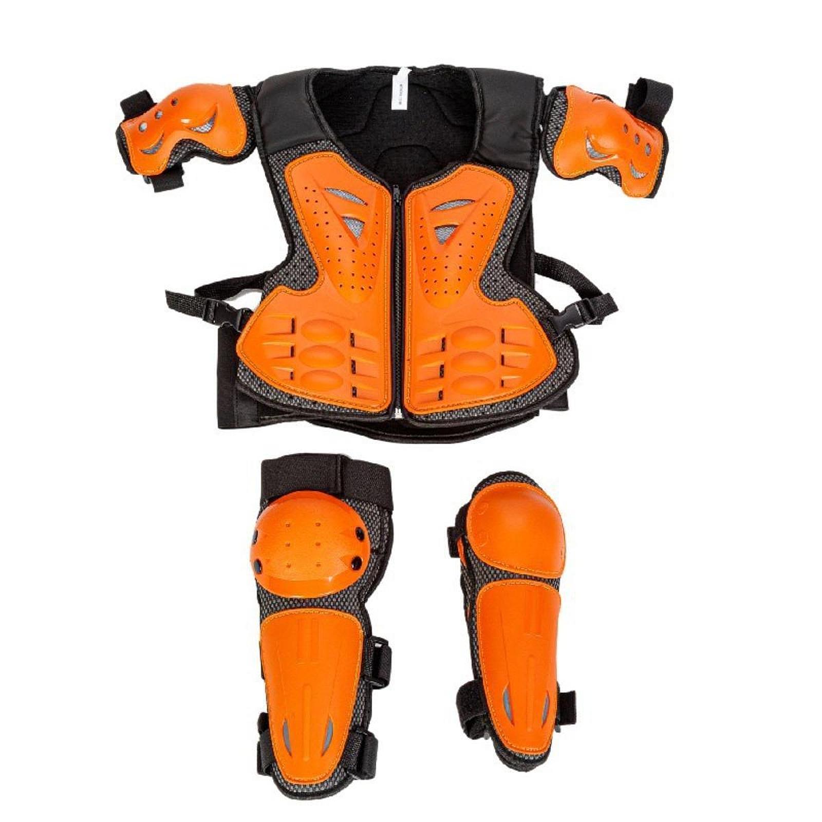Motorcycle Gear Full Suit - Kinderen motorpak, ademend motocross-uitrusting, motorfietsuitrusting voor