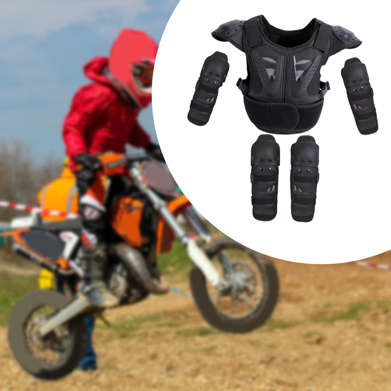 Motorcycle Gear Full Suit - Beschermend pak voor kinderen, motorfiets, volledig