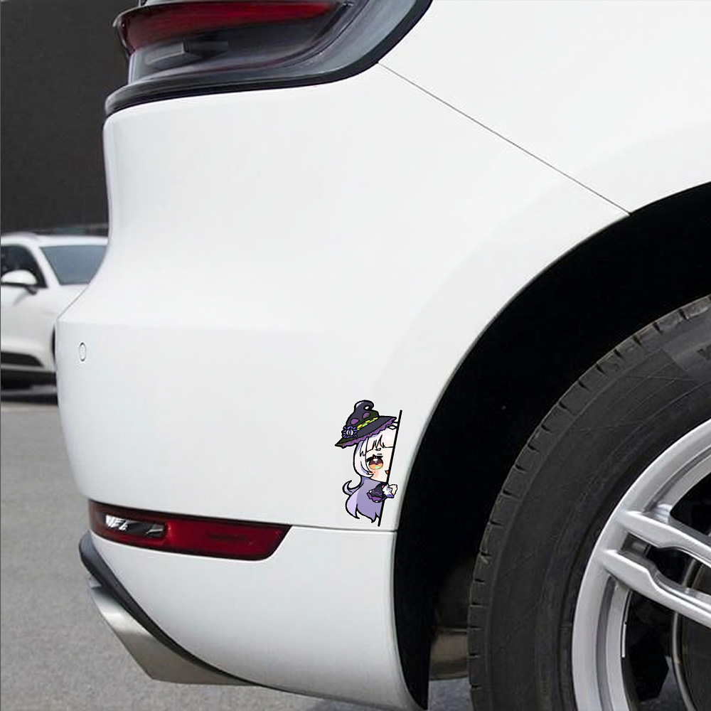 Motorcycle Gear Outlet - Hololive Murasaki Shion Autosticker Waterdichte Vinyl