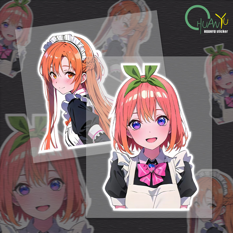 Motorcycle Gear Outlet - Jdm Schattig Meisje Anime Auto Sticker