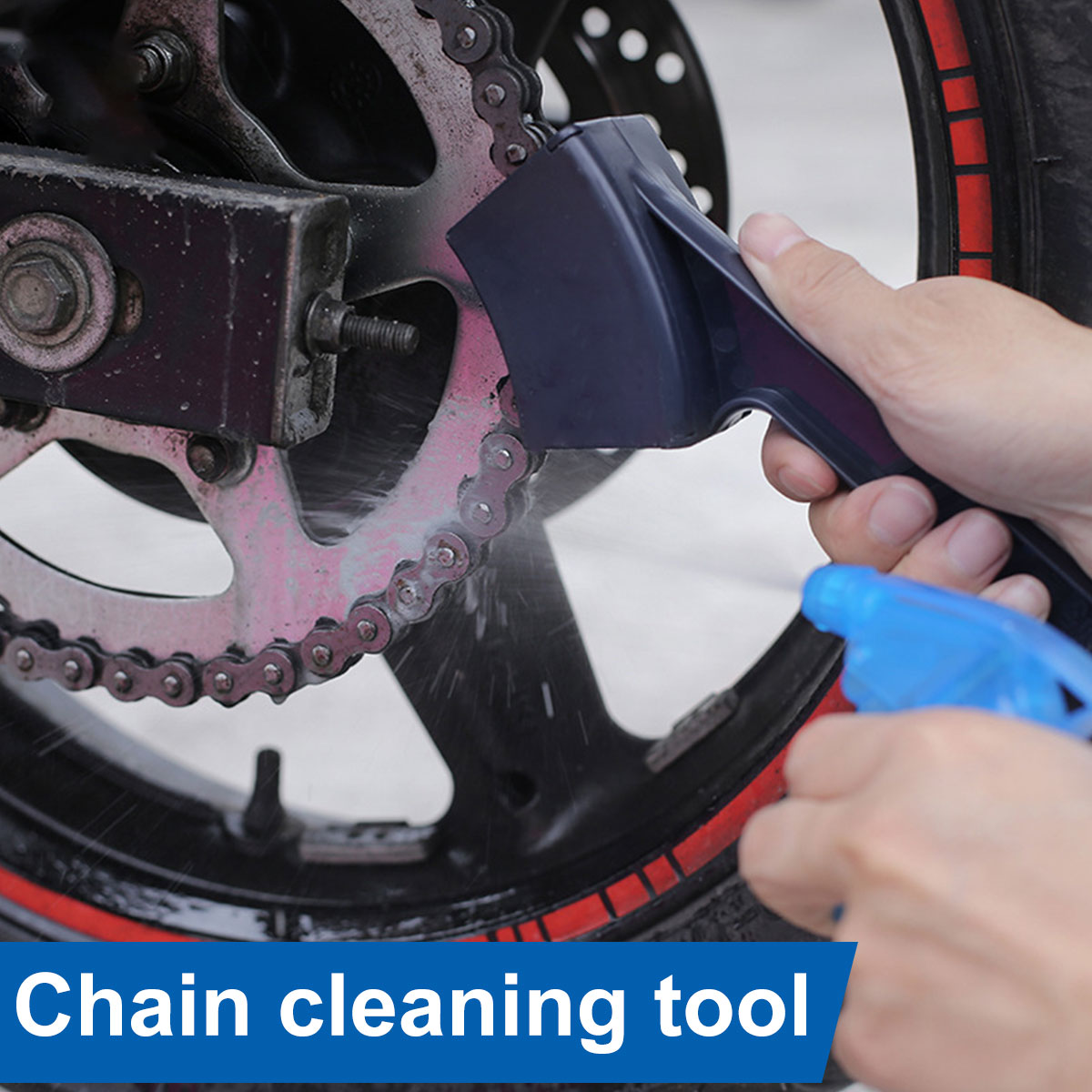 Motorcycle Bike Chain Cleaner  - Motorcycle Gear Up recensie en prijs