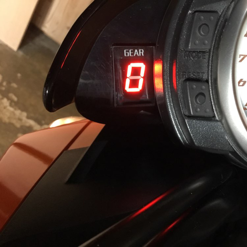 1-6 LED Gear Indicator Snelhei - Motorcycle Gear Display recensie en prijs