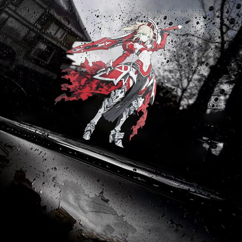 Fate Mordred Auto Stickers Ani - Motorcycle Gear Outlet recensie en prijs