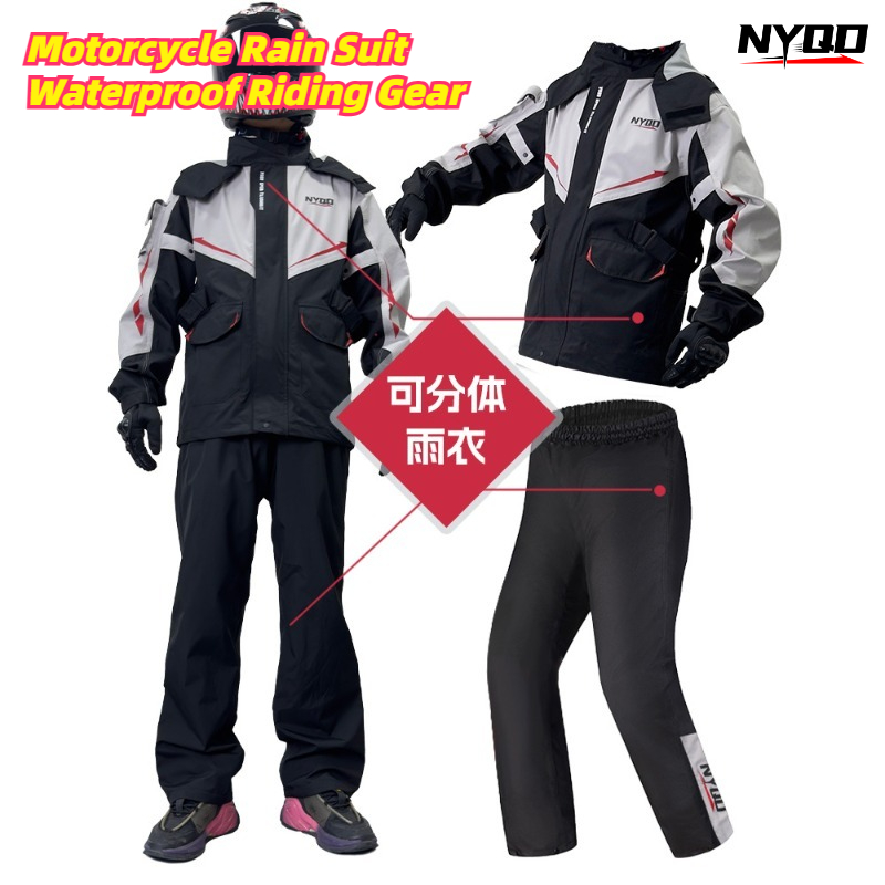 Motorfiets regenpak waterdicht - Motorcycle Gear Full Suit recensie en prijs