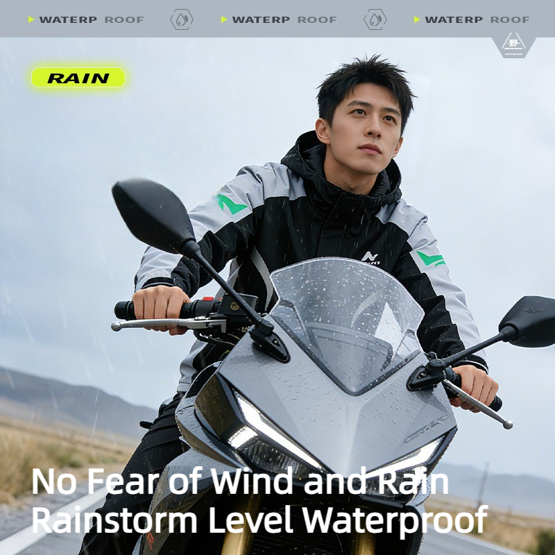 Motorregenpak heren waterdicht - Motorcycle Gear Rain recensie en prijs